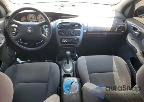 2001 Dodge Neon Se z USA, uszkodzony, nr VIN 1B3AS46C71D109140